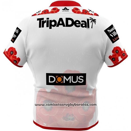 Camiseta St George Illawarra Dragons Rugby 2019 Conmemorative